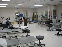 Image of the physiotherapy clinic at University Hospital