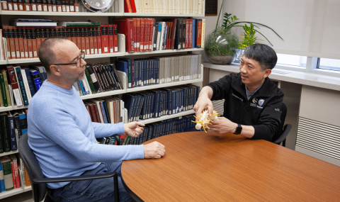 Dave Myen and Dr. Victor Yang 