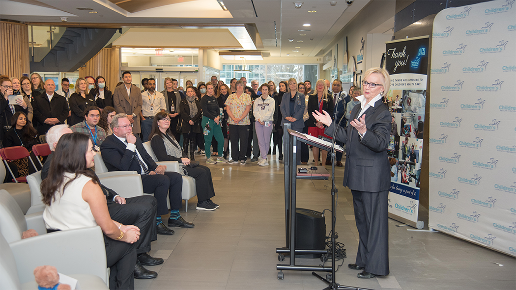Announcement: Jahnke Family Paediatric Oncology Centre of Excellence at Children’s Hospital