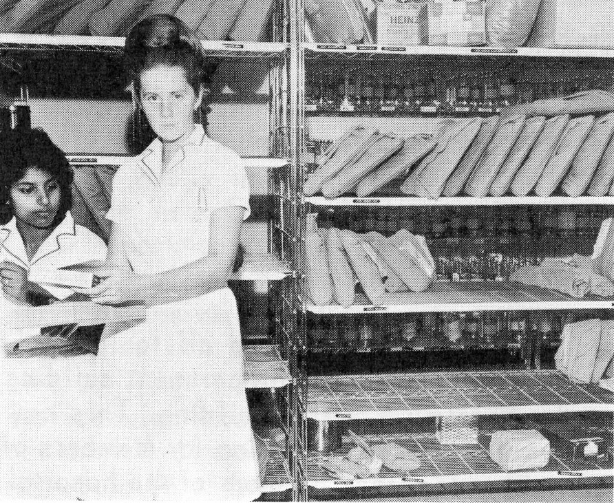 Promoting the additional space for the Central Supply Room (CSR) from Vic Life magazine in 1967