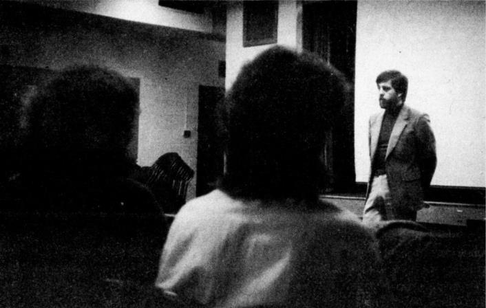 Physicians came to H.B. Beal Secondary School in mid 1960s to discuss opportunities in the medical field.