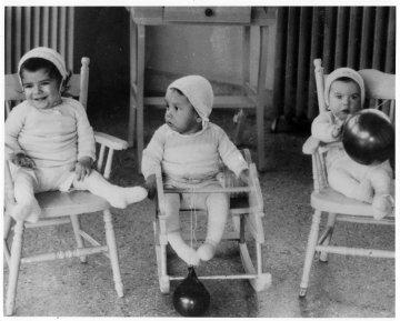 Infant patients at play