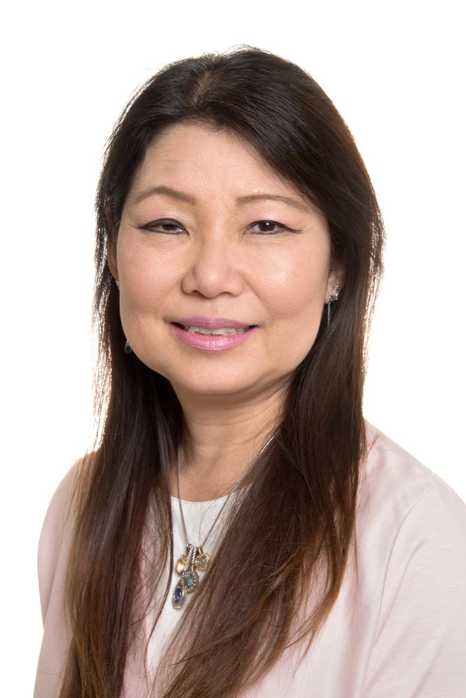 Headshot of Dr. Andrea Lum, Chair, Medical Advisory Committee of London Health Sciences Centre