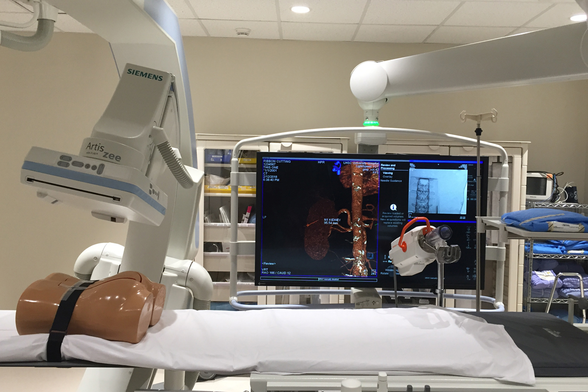 LHSC's new Interventional Radiology Fluoroscopy Suite.