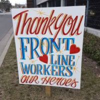 Thank you front line workers