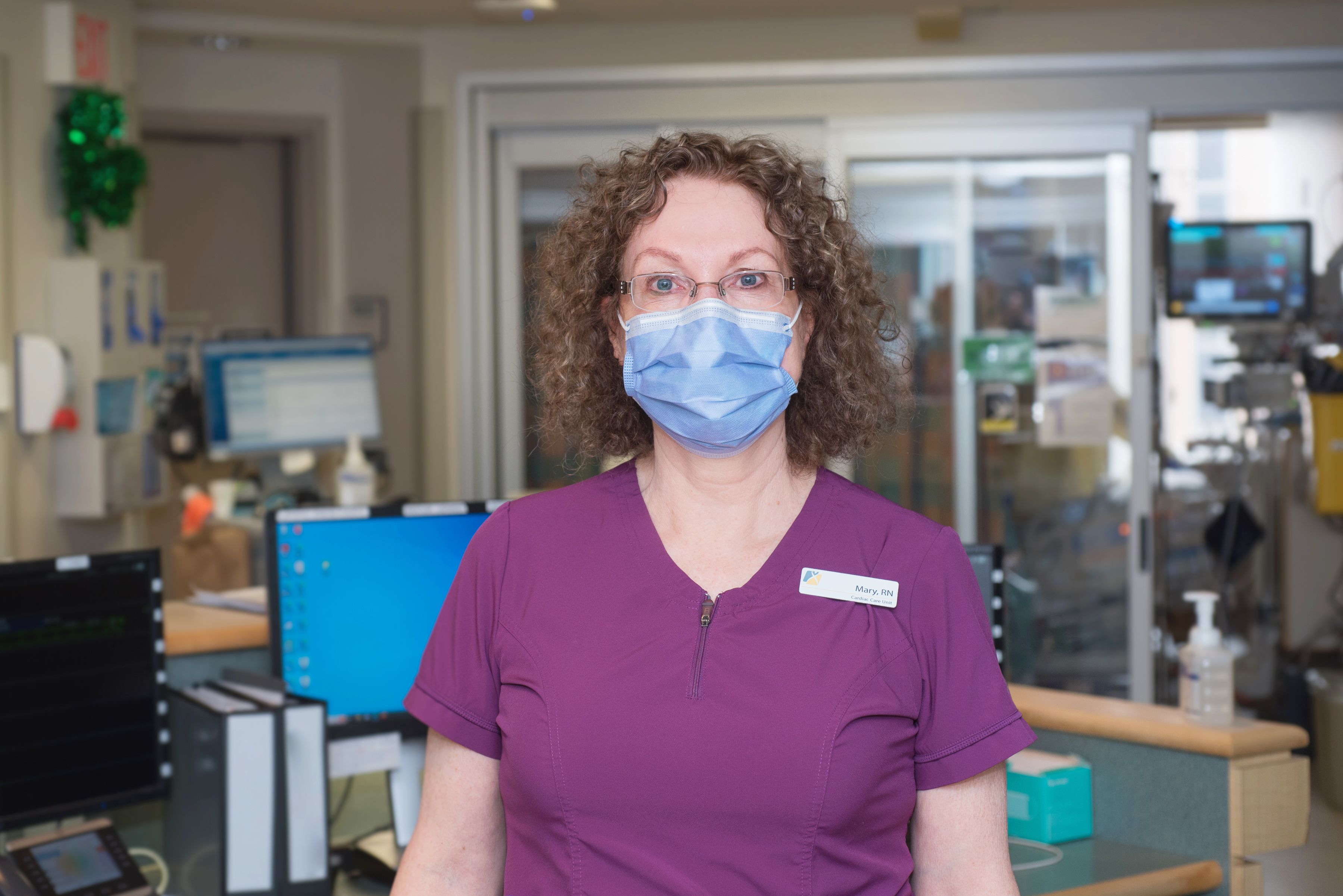 A picture of Mary Reed, Registered Nurse in the Cardiac Care Unit at LHSC