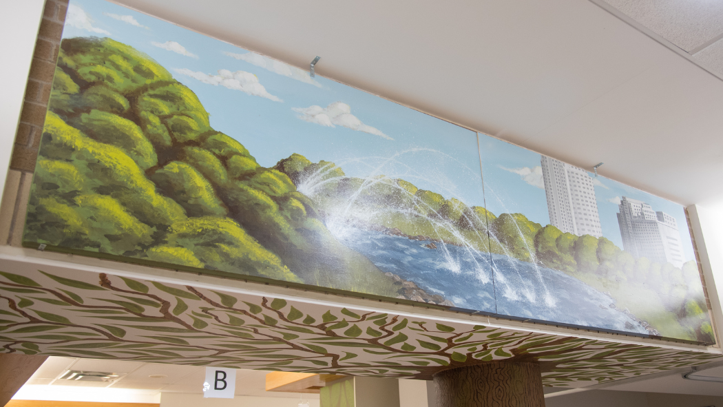 Image: Chemotherapy suite mural