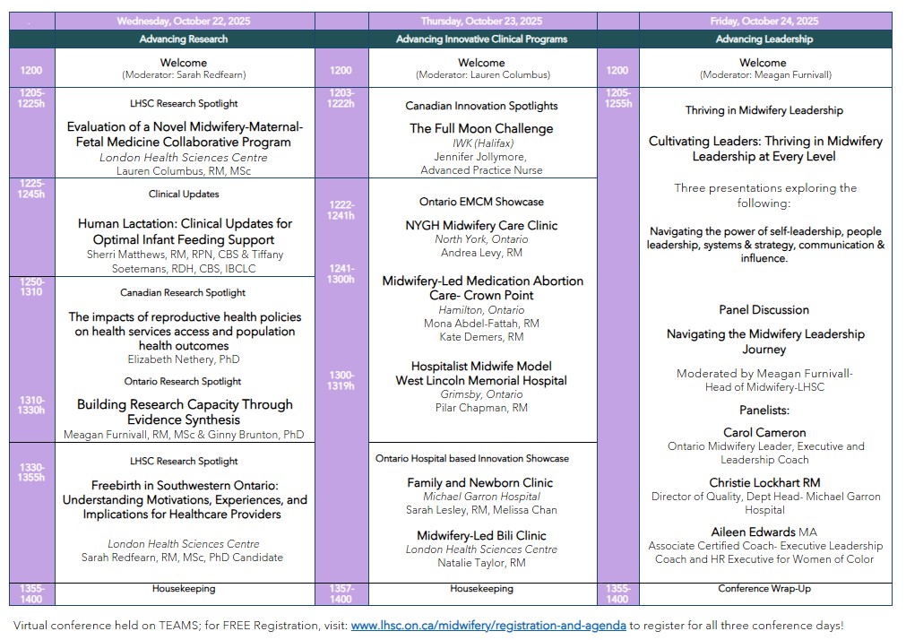 2025 Conference Agenda