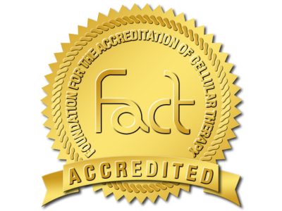 Foundation for the Accreditation of Cellular Therapy (FACT) seal