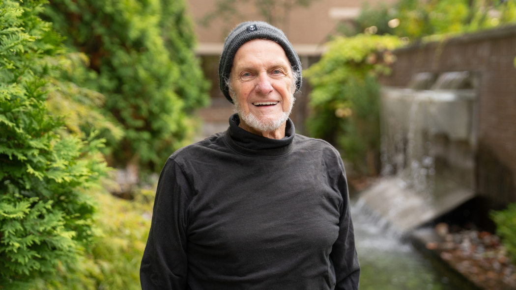 George Westerik, the first patient at LHSC to receive innovative radiation to treat ventricular tachycardia.