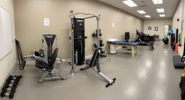 Inside the clinic space
