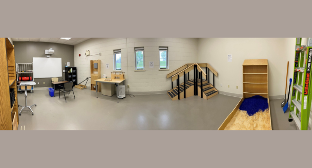 View of the clinic space