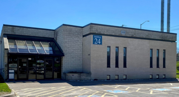 Exterior of Building 24 at LHSC's Victoria Hospital