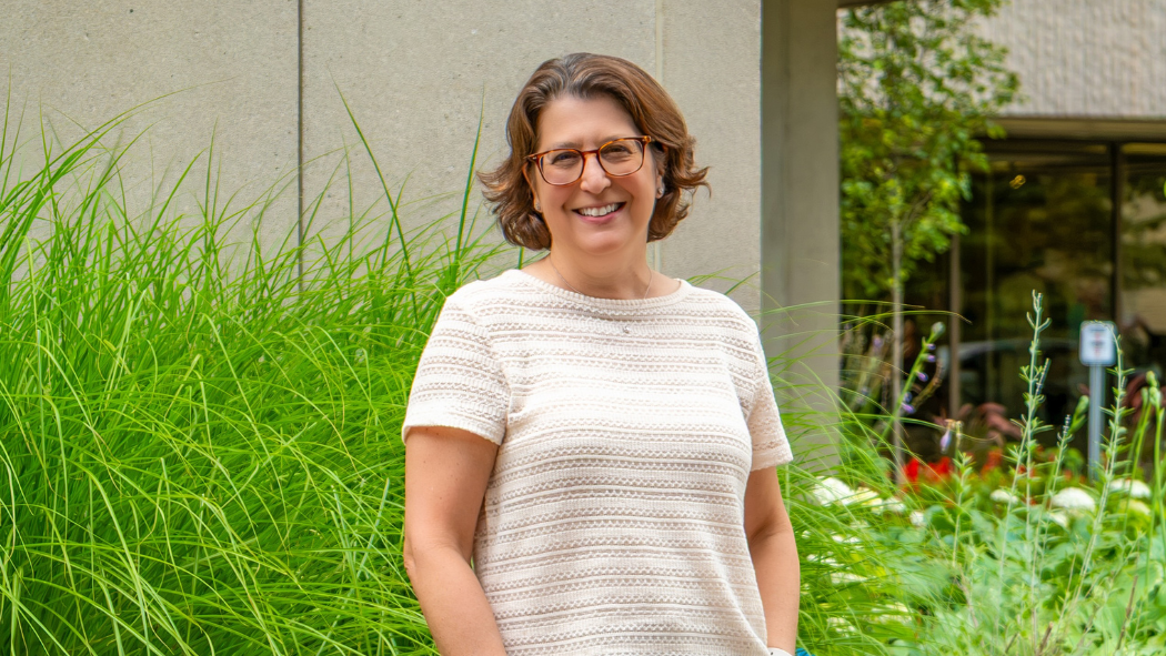 A portrait of Dr. Joy Mangel