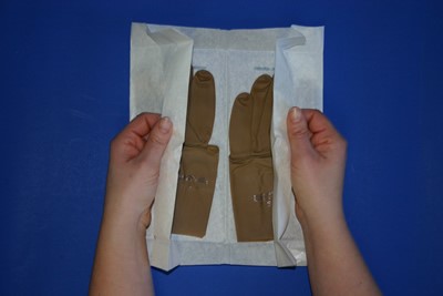 Package of gloves