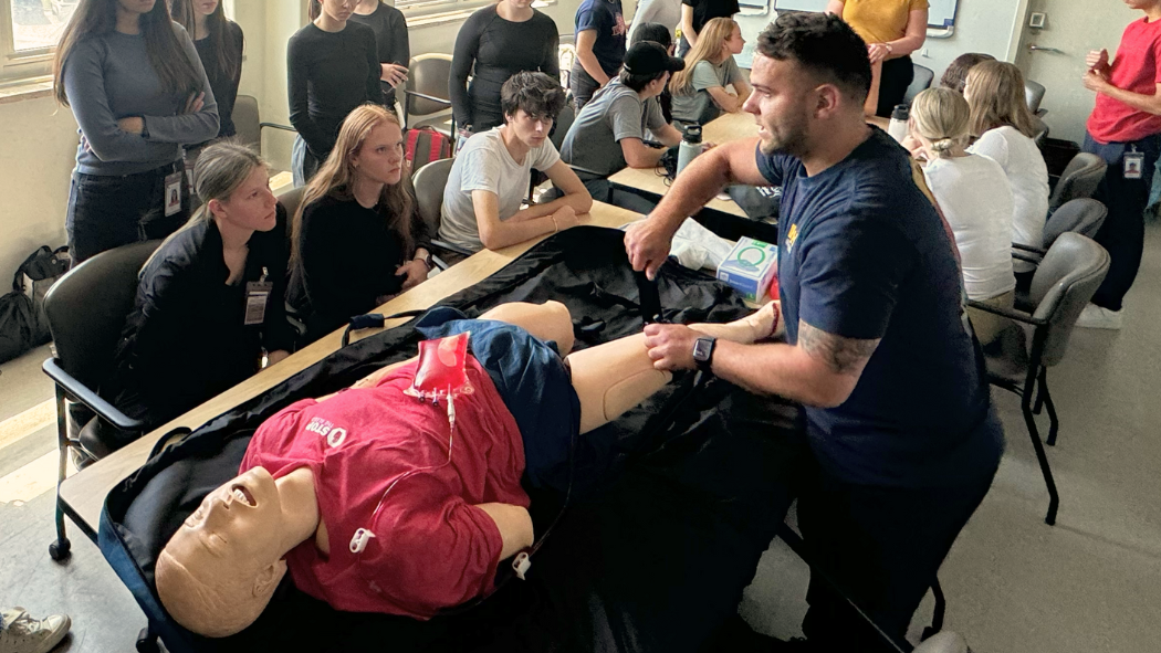 Stop the Bleed training.