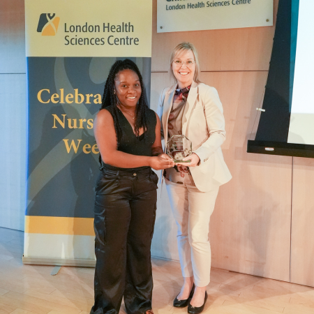 Suishanie Brooks and Deborah Wiseman