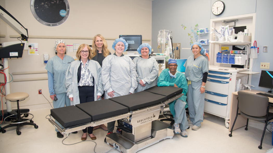 Children's Hospital Minor Procedure Room (MPR) Team