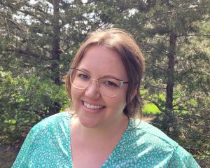 Tia Wiebe, Support Specialist in Health Information Management.