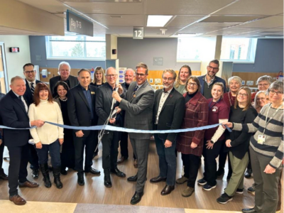 Official opening of the new cancer and medical care clinic and pharmacy at Stratford General Hospital.