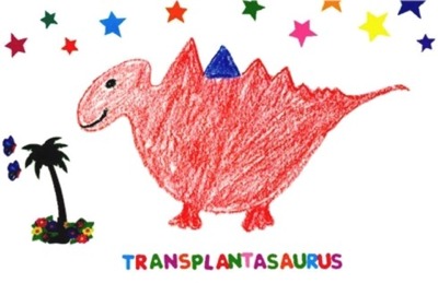 "Transplantasaurus" drawing