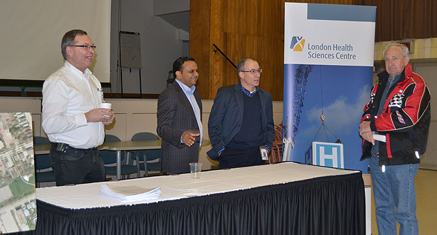 Shot of open house by London Community News