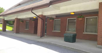 Front entrance to 54 Riverview Avenue
