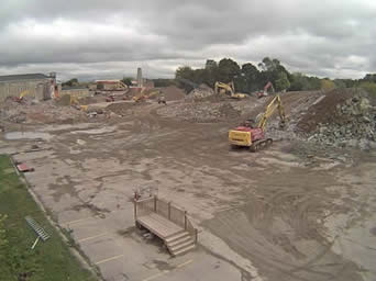 South Street Hospital demolition photo taken September 30, 2014