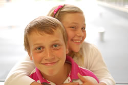 Picture of a boy and girl