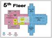 University Hospital - 5th Floor Layout