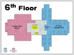 University Hospital - 6th Floor Layout