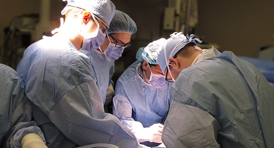 LESS procedure in the O.R.