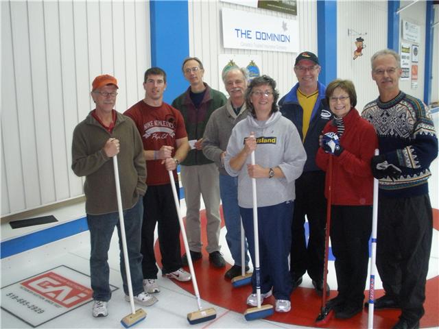 curling participants, 2009