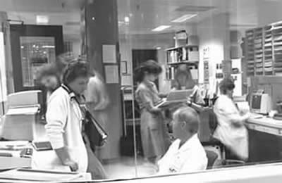 Nurses in Transplant Unit, late 1980s