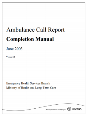 ACR Completion Manual