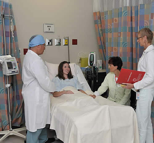 Speaking to Doctor before Surgery
