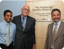 The Thomas and Dorothy Allison Clinic is named after Tom Allison and his late wife Dorothy