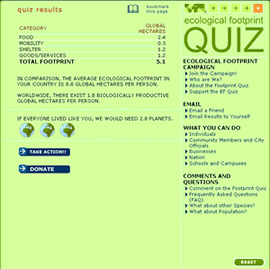 Footprint Quiz