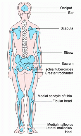 pressure points of the body