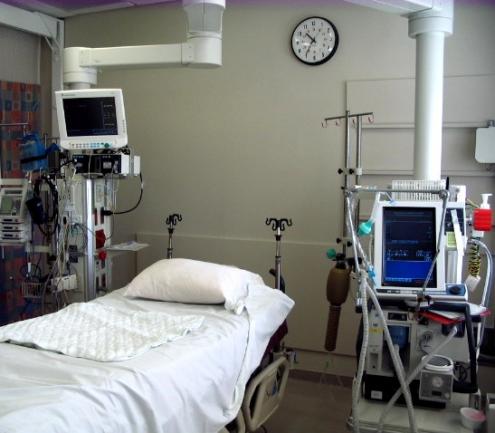 Patient Bed and Equipment