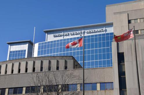 Lindros Legacy Research building