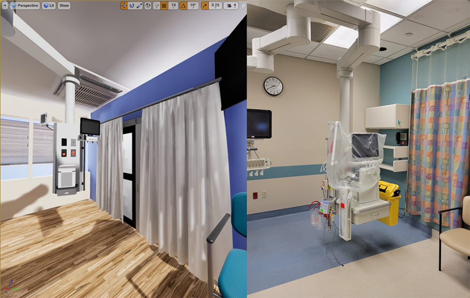 Virtual Children's Hospital design