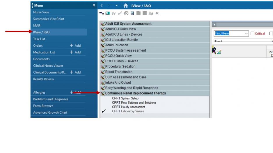 CRRT Documentation