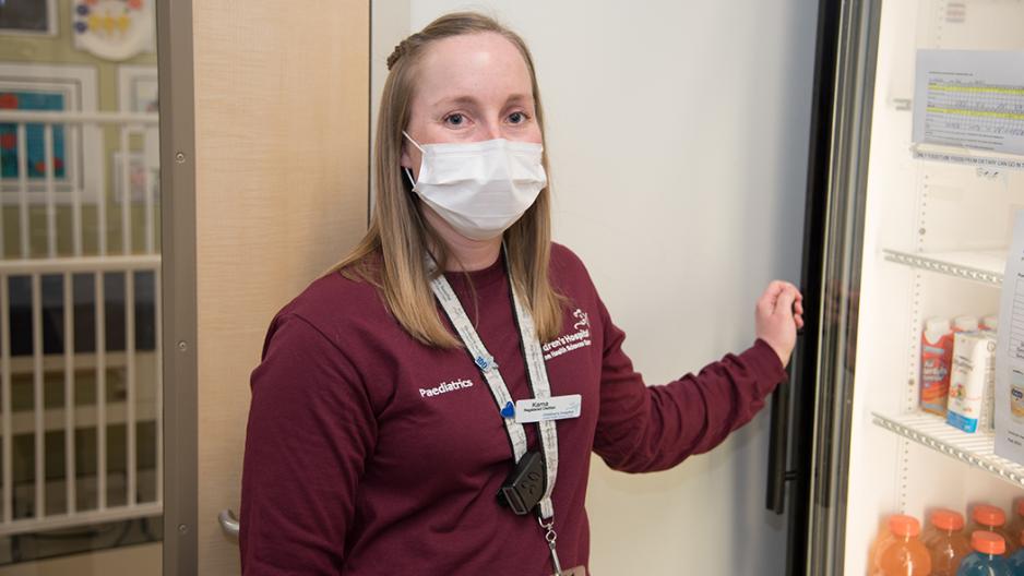 Jennifer Milliken and Kaitlyn Studenny, Dietitians, Clinical Neurosciences