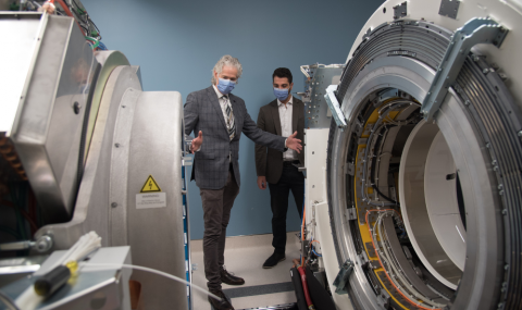 Image of the Positron Emission Tomography – Computed Tomography (PET/CT) machine