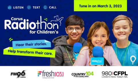 Corus Radiothon for Children's promotional image