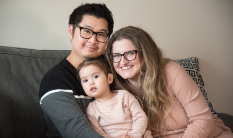 Savannah with her parents Jacquelyn and Danny Lee