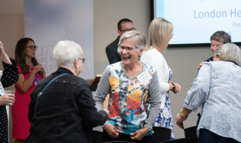 LHSC retirees reconnecting and sharing memories from their careers at LHSC