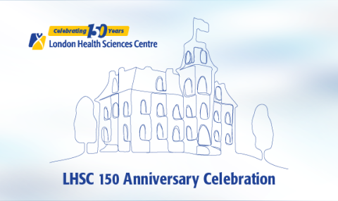LHSC 150 Anniversary Celebration Graphic