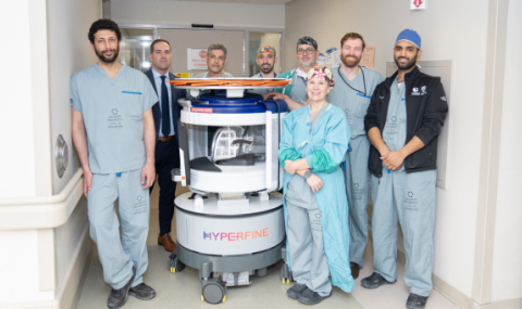 Members of LHSC's neurosurgery team are pictured